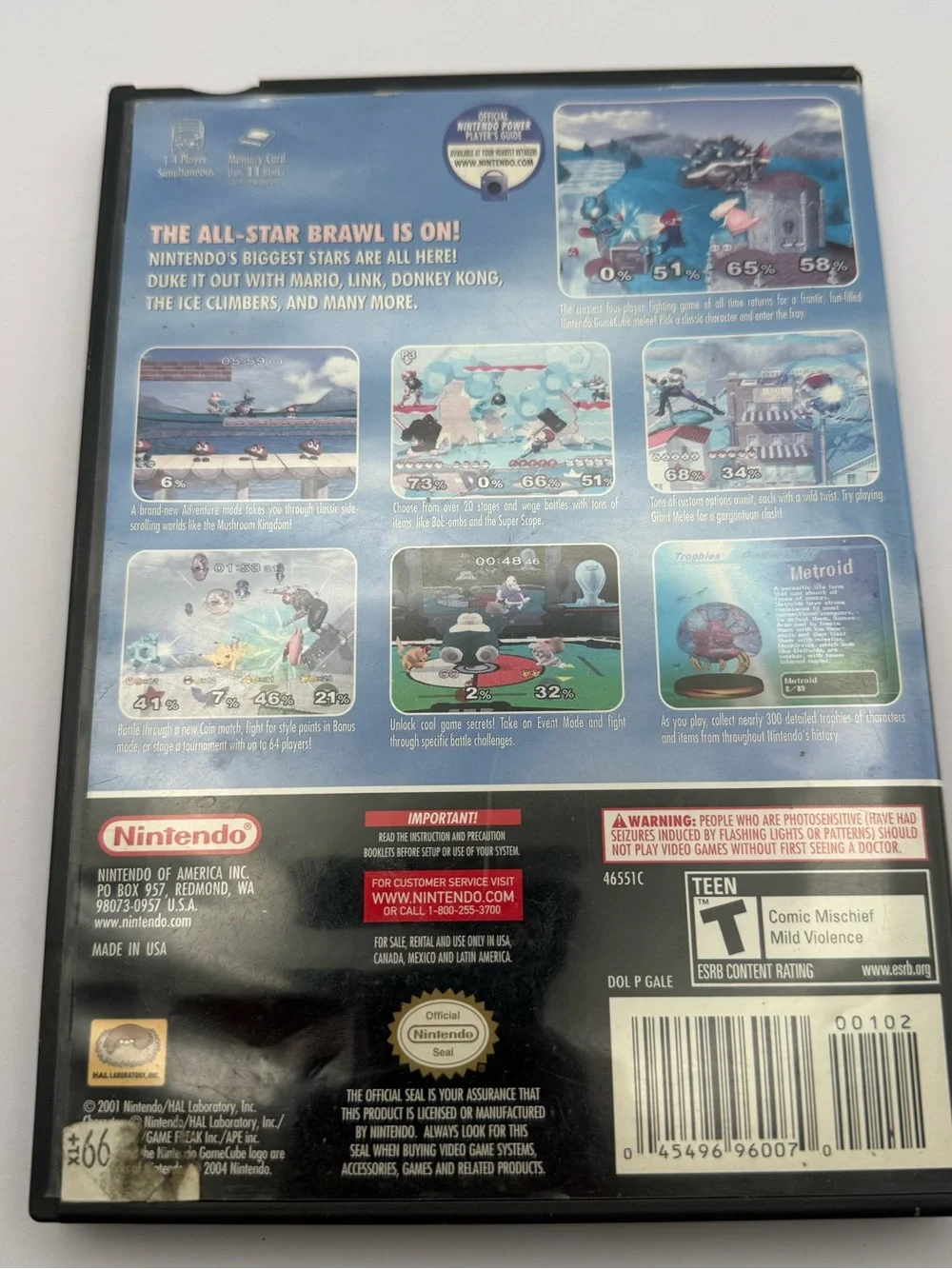 Nintendo super smash